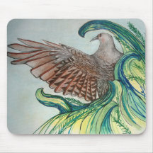 Pivert de clignotement tapis de souris