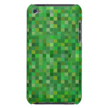 pixels/caisse verts iPod de mosaïque Coque iPod Case-Mate