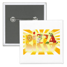 Pizza de soleil badge