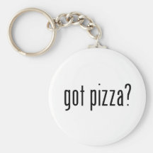 pizza obtenue ? porte-clefs