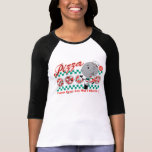 Pizza toute tranche de la manière I il rétro pièce T-shirt