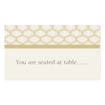 Placecard l'épousant simplement fascinant, Latte Carte De Visite