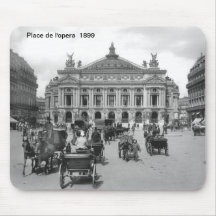 Placez de l'opera Mousepad Tapis De Souris