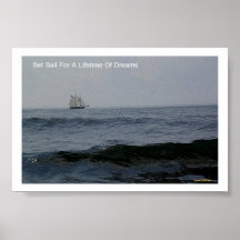 Placez la voile poster