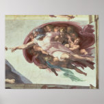 Plafond de chapelle de Sistine Posters