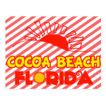 Plage de cacao, la Floride Cartes Postales