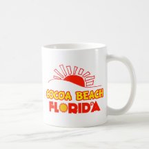 Plage de cacao, la Floride Mugs