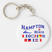 Plage de Hampton, NH Porte-clef