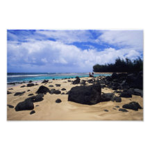 Plage de Kee sur Kauai Photographes