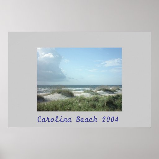 Plage de la Caroline Posters