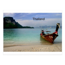 Plage de la Thaïlande dans Krabi (St.K) Carte Postale