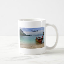 Plage de la Thaïlande dans Krabi (St.K) Tasse