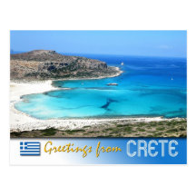 Plage de lagune de Balos, Crète, Grèce Cartes Postales