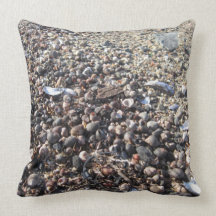 Plage de point de ressort, Maine - coussin réversi