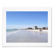 Plage de St.Pete Tirage Photo