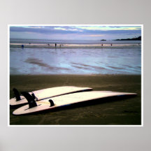 Plage de Tofino Affiche
