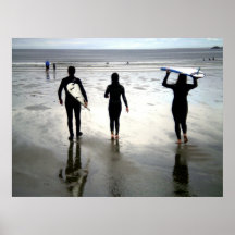 Plage de Tofino Affiche
