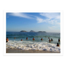 Plage d'Ipanema Carte Postale