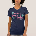 Plage du sud Miami T-shirts