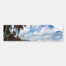 Plage Porto Rico de Luquillo Adhésifs Pour Voiture