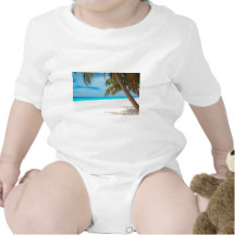 Plage tropicale de paradis body