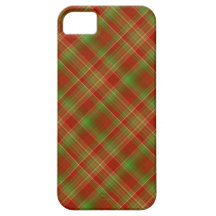 Plaid de Noël Coques iPhone 5