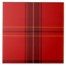 Plaid de rouge de tartan d'Oxygentees Carreau