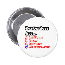 Plaisanterie de jeu-concours de barman… badges
