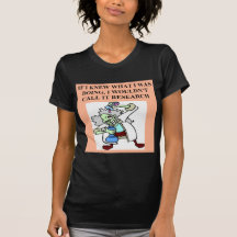 plaisanterie de recherches t-shirts