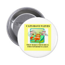 plaisanterie d'expérience de biologie badges avec agrafe