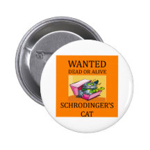 plaisanterie du chat des schrodinger pin's