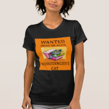 plaisanterie du chat des schrodinger t-shirt