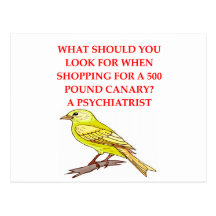 plaisanterie folle de psychiatre carte postale