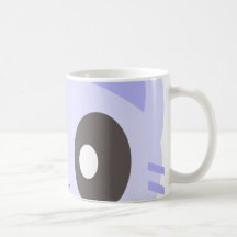 plan rapproché de minou de kawaii tasse à café