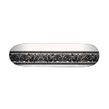 Planche à roulettes blanche de Paisley mini
