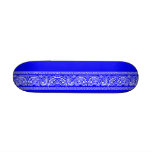 Planche à roulettes bleue de Paisley mini