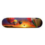 Planche à roulettes chaude de ballons à air