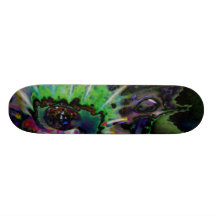 Planche à roulettes crue d'art numérique de Hypnof