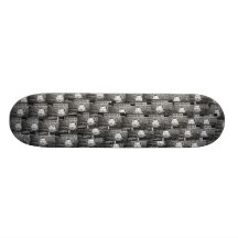 planche à roulettes customisée de "50c Skeeball"