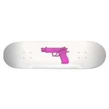 planche à roulettes d'arme à feu
