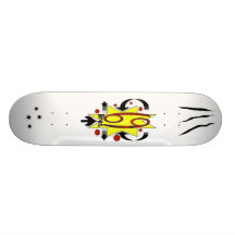 Planche à roulettes de 69 frères
