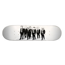 Planche à roulettes de bande de rage