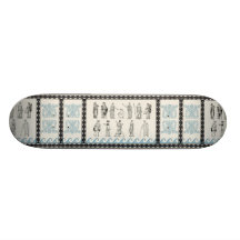 Planche à roulettes de beaux-arts de déesses de di