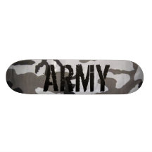 Planche à roulettes de camo d'armée