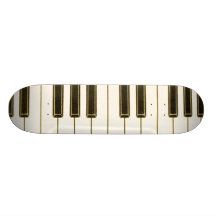 PLANCHE À ROULETTES DE CLAVIER DE PIANO