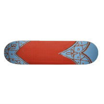 Planche à roulettes de coeur