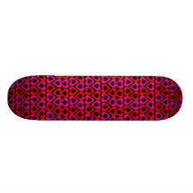 Planche à roulettes de coeurs
