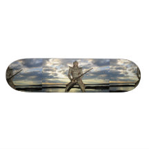 Planche à roulettes de conquête de guerrier