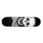 Planche à roulettes de crâne