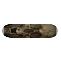 Planche à roulettes de crâne